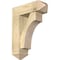 Ekena Millwork Westlake Arts and Crafts Rough Sawn Bracket w/ Offset Brace, Douglas Fir, 8"W x 24"D x 32"H BKT0806X24X32WTL03RDF - alternate 1